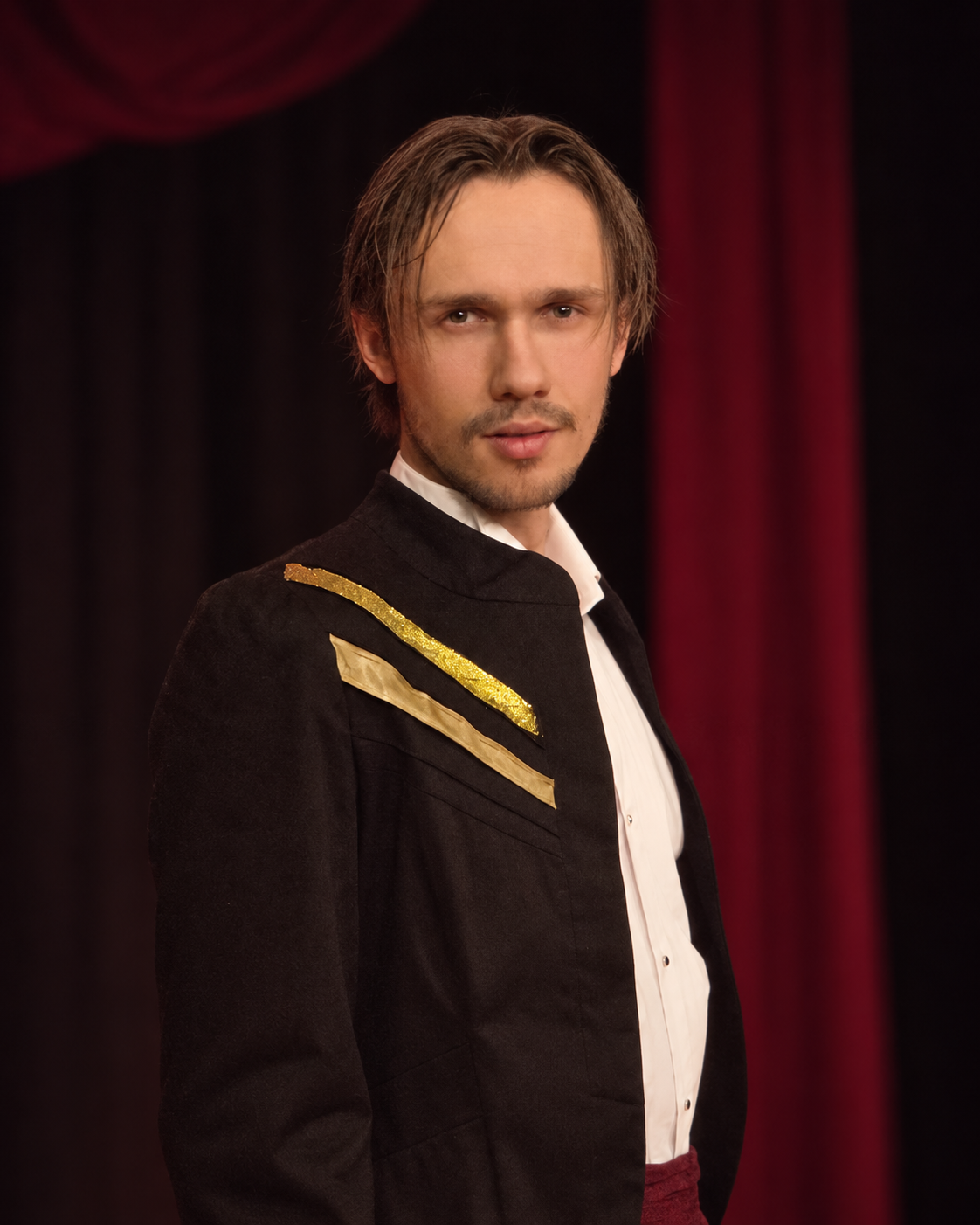 Marius Bytautas in costume as Escamillo